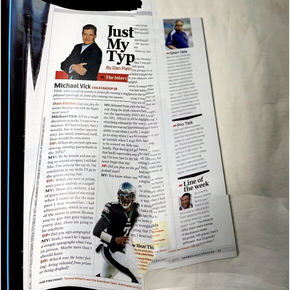 Sports Illustrated Magazine u February 8 2010 Vol 112 No 5 Team USA Lindsey Vonn - Picture 7 of 12